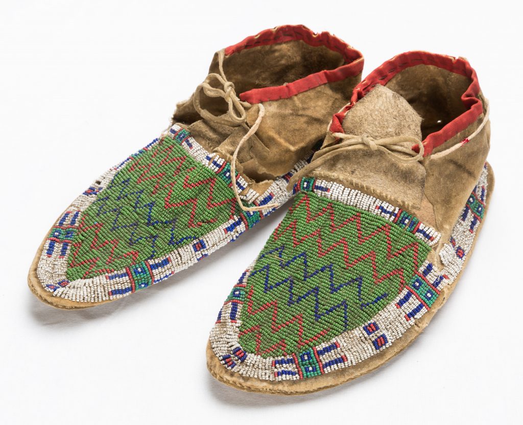 Lakota moccasins