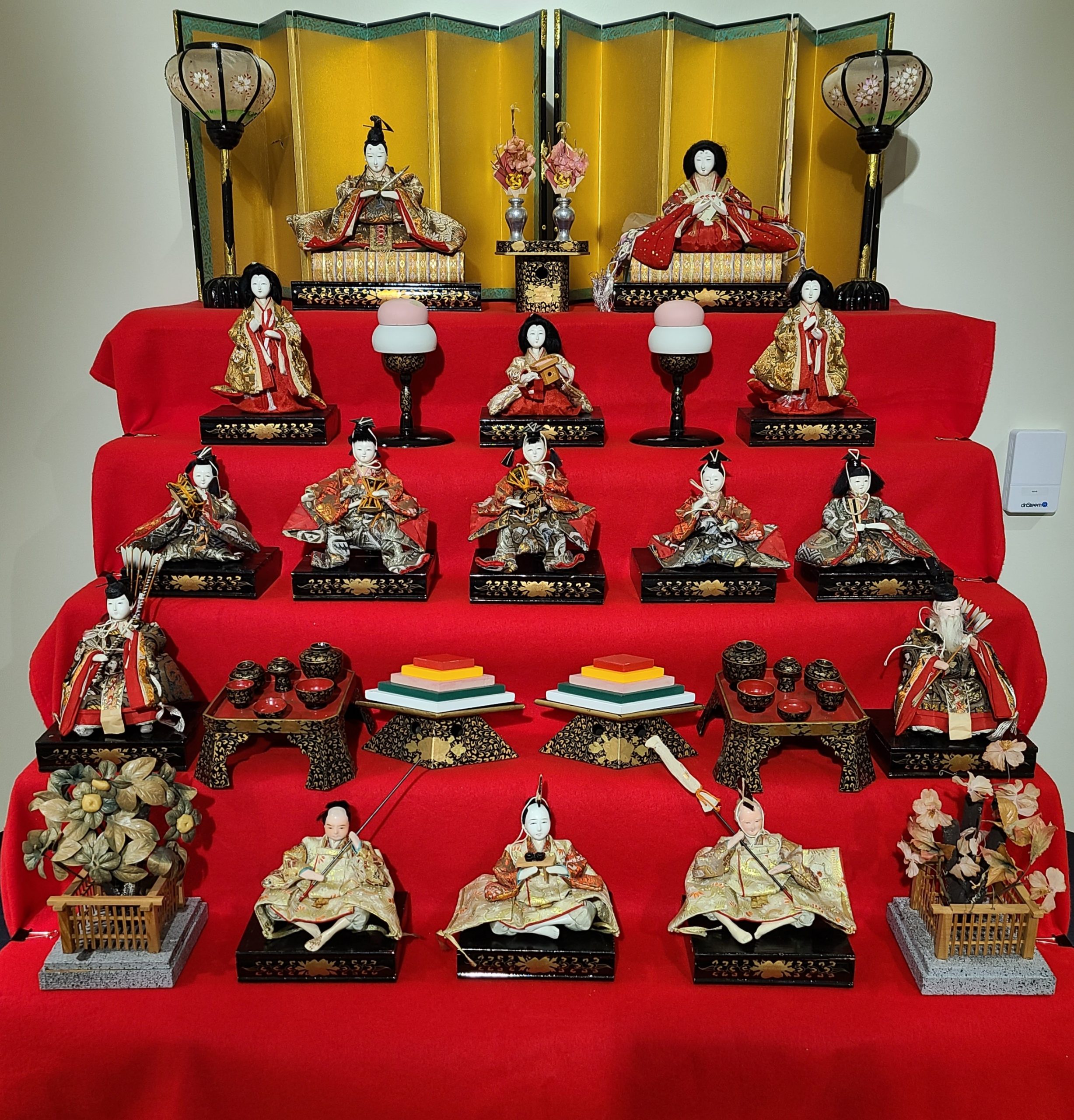 Hina Matsuri Doll display