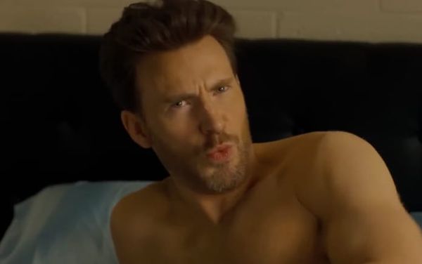 Chris Evans strips down to a “slutty” jockstrap in Honey Don’t! – and fans are salivating