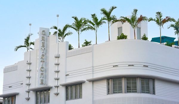 The skies are blue at Hotel Greystone