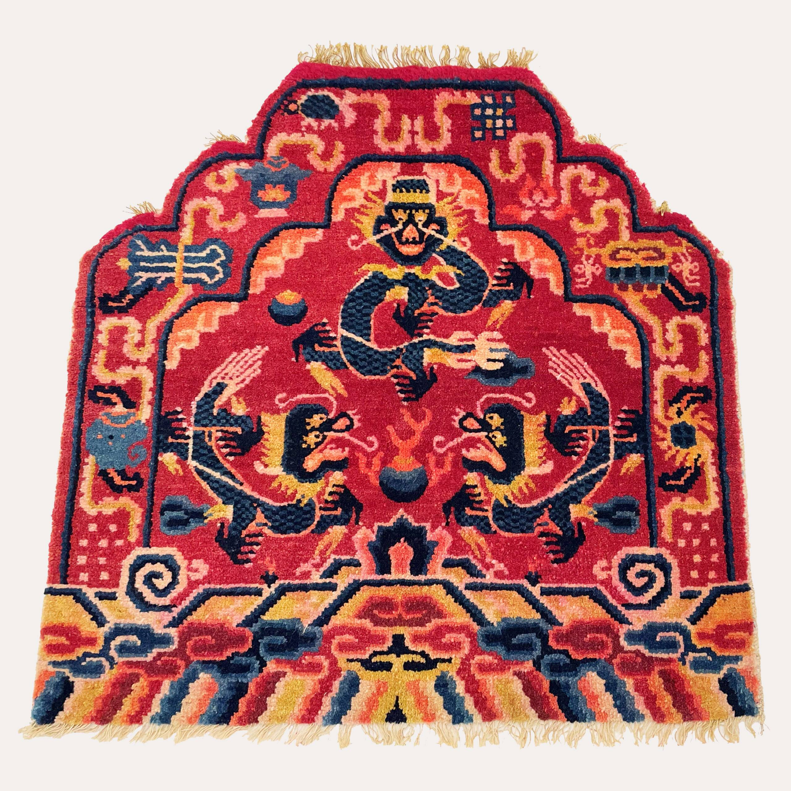 Tibetan saddle rug