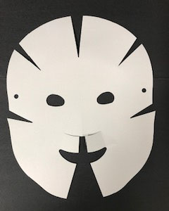 Cut out mask
