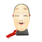 White Japanese mask