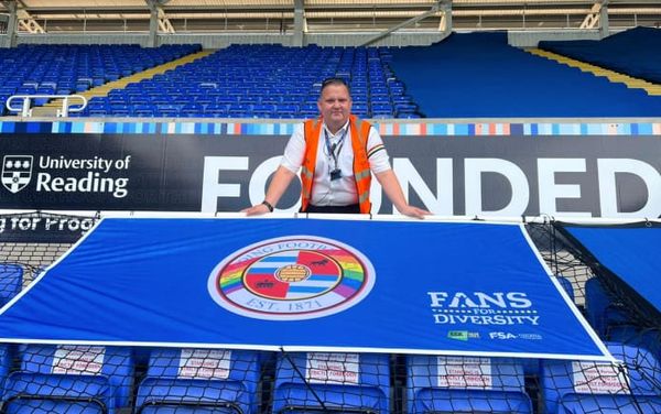 Reading Football Club celebrates new LGBTQ+ flag for matches
