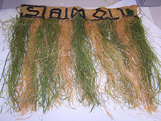 Samoan grass skirt