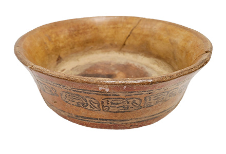 Maya ceramic bowl